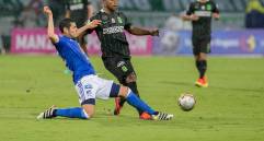 Miguel Ángel Borja es, hasta acá, el máximo goleador de Nacional en la Copa Sudamericana. FOTO JUAN ANTONIO SÁNCHEZ