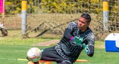 Kevin Mier venía pidiendo pista desde hace rato en la Selección, gracias al buen momento que atravesaba con el Cruz Azul mexicano. FOTO JUAN ANTONIO SÁNCHEZ