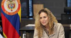 La ministra Natalia López aclaró los rumores que surgieron respecto a una supuesta reducción de salario mínimo. Foto: Colprensa