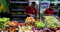 Cinco compañías colombianas exponen sus frutas en Europa. Foto Julio César Herrera. 