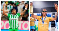Alfredo Morelos le dijo a Wílmar Barrios que era hora de llegar a Nacional. FOTOS EL COLOMBIANO Y ZENIT