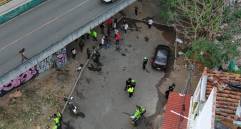 De acuerdo con la información entregada por las autoridades, Los Conejos concentraban su actividad en los alrededores del Parque Bicentenario y utilizaban ese sector para desarrollar su negocio de venta local de droga. Imagen tomada de X. 