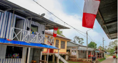 Isla Santa Rosa, en el Amazonas. Foto: EL COLOMBIANO.