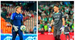 El clásico entre el DIM y Nacional tendrá un bonito duelo de arqueros entre Washington Aguerre y David Ospina. FOTOS CAMILO SUÁREZ