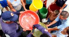 EPM confirmó que desde el pasado miércoles no se ha logrado la meta diaria de ahorro de agua potable en el Área Metropolitana de Medellín. La meta de ahorro es hasta este domingo. Foto: EL COLOMBIANO
