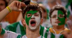 Nacional está convencido que con el apoyo de sus hinchas le dará la vuelta a la final de la Liga BetPlay-1. FOTO JUAN ANTONIO SÁNCHEZ