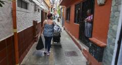 Imagen de referencia de el barrio El Chispero, en la comuna 14 El Poblado. Foto: Manuel Saldarriaga Quintero.