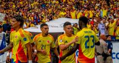 Colombia necesitaría cuatro puntos más para asegurar la clasificación al Mundial del 2026. FOTO: Juan Antonio Sánchez