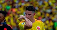 James Rodríguez es el segundo goleador histórico de la Selección Colombia con 29 anotaciones. FOTO: Juan Antonio Sánchez