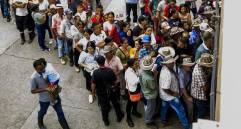 Miles de personas son víctimas de desplazamiento forzado en el municipio de Briceño, por combates entre las disidencias de las Farc y el Clan del Golfo. FOTO: Camilo Suárez Echeverry