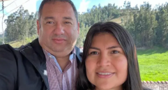 Gustavo González y Karen Manrique, congresista detenida por el caso de corrupción de la UNGRD. Foto: cortesía