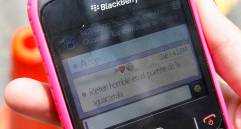 BlackBerry, que ante el dominio de Apple y los teléfonos Android decidió, en 2015, transformarse en una compañía de software para dejar la producción de teléfonos. FOTO ARCHIVO