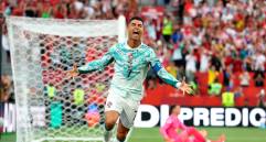 Crisitiano Ronaldo suma 11 goles en Copas del Mundo. FOTO:X Cristiano