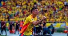 James Rodríguez comanda el listado de convocados por Néstor Lorenzo para los amistosos ante Croacia y Francia. FOTO JUAN ANTONIO SÁNCHEZ 