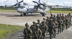 La Gobernación pidió un refuerzo urgente de la Fuerza Pública en el Nordeste y el Norte de Antioquia. FOTO: Manuel Saldarriaga Quintero. Archivo El Colombiano