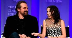 David Harbour y Millie Bobby Brown tienen papeles protagónicos en la serie de Netflix. Foto: Getty