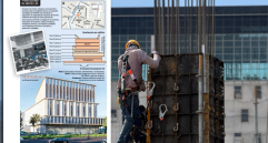 La Alcaldía espera poner en funcionamiento la obra de seguridad en 2027. Foto: cortesía y EL COLOMBIANO. 