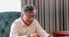 El presidente de Colombia, Gustavo Petro, amenaza con abandonar la red social X. FOTO cortesía Presidencia