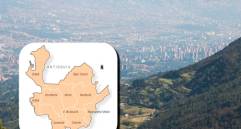 El proyecto de la Gobernación es que el departamento pase de las nueve subregiones a 17 esquemas territoriales. FOTO: El Colombiano