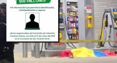 El pasado 15 de mayo, una joven de 24 años fue asesinada en una estación de gasolina en el Oriente de Antioquia. FOTO: Cortesía