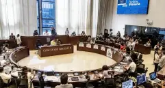 Concejales de Medellín denuncian presiones de grupos delincuenciales en comunas de la ciudad. FOTO: EL COLOMBIANO