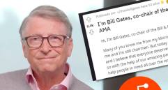 Bill Gates participó en foro de Reddit.