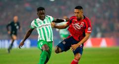 Marino Hinestroza, entre los jugadores desequilibrantes de Nacional en 2025. Suena para llegar al fútbol de Argentina. FOTO: Camilo Suárez