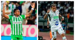 Alfredo Morelos y Dayro Moreno harán parte del encuentro benéfico entre Nacional y Caldas. FOTOS CAMILO SUÁREZ Y GETTY