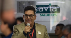 El nuevo agente interventor de Savia Salud, Luis Óscar Gálvez, no asistió al debate de control político del Concejo y la Asamblea de Antioquia. FOTOS: Archivo y Cortesía