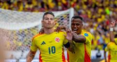 James Rodríguez y Jhon Arias son dos de las cartas fuertes que tiene Colombia para el Mundial de Norteamérica. FOTO JUAN ANTONIO SÁNCHEZ 