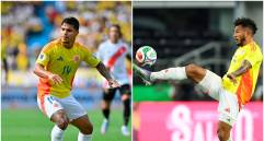 El Cucho Hernández y Luis Suárez tendrán que pelearse el cupo ante Canadá para ir al Mundial 2026. Foto: GETTY