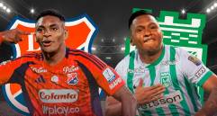 Brayan León y Alfredo Morelos, son sinónimo de gol en DIM y Nacional y ambos pueden ser fichas determinantes en este nuevo clásico. FOTOS MANUEL SALDARRIAGA Y CAMILO SUÁREZ