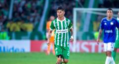Jorman Campuzano, volante del Atlético Nacional. FOTO JUAN ANTONIO SÁNCHEZ