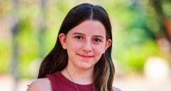 A sus 13 años, Violeta demuestra que no existe una edad determinada para comenzar a explorar aquello que nos apasiona. FOTO: El Colombiano