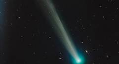 El cometa SWAN, descubierto en septiembre de 2025, mostrará una brillante estela verdosa visible brevemente desde Colombia. FOTO cortesía Nasa