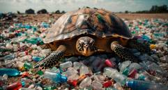 Residuos plásticos acumulados cerca del mar, uno de los principales retos que busca enfrentar el tratado global impulsado por la Onu. FOTO Pixabay