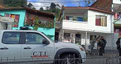 Imagen de referencia de un levantamiento hecho por el CTI de la Fiscalía. Foto: EL COLOMBIANO