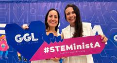 En la imagen Johana Prieto y Diana Salazar, fundadores de Geek Girls LatAm. Foto: cortesía