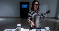Danny Zurc, es bióloga de la Universidad de Antioquia. Allí mismo cursó una maestría y un doctorado también en biología. A lo largo de su carrera se ha enfocado en el trabajo con murciélagos. FOTO Julio César Herrera. 