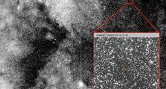 Esta imagen muestra la observación del cometa 3I/ATLAS cuando fue descubierto el 1 de julio de 2025. FOTO cortesía Atlas, Universidad de Hawái y Nasa