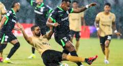 En el más reciente enfrentamiento entre Atlético Nacional y el Inter de Bogotá, se dio la victoria del verde paisa 3-0 en el Atanasio Girardot, por la fecha 13 de la Liga. FOTO CAMILO SUÁREZ 
