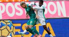 Imágenes del juego entre Nacional y Chapecoense. FOTO CAMILO SUÁREZ
