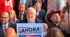 Federico Restrepo Posada presentó este lunes su campaña al Senado por la coalición Ahora Colombia, conformada por tres partidos. FOTO: Cortesía Federico Restrepo