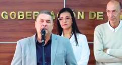 Luis Fernando Arroyave Soto, gerente del Hospital San Rafael de Itagüí, durante una rueda de prensa. FOTO Cortesía Gobernación