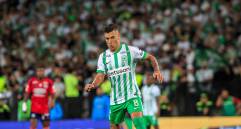 Matheus Uribe, volante de grandes progresos con Atlético Nacional. FOTO CAMILO SUÁREZ
