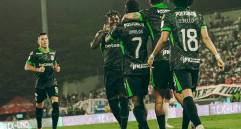 El conjunto verde celebró una contundente victoria en el Romelio Martínez. FOTO @nacionaloficial