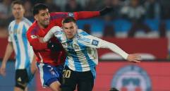 Franco Mastantuono, otra de las promesas del fútbol mundial. FOTO X-AFA