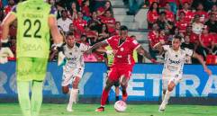 América logró una importante victoria, como visitante, ante Llaneros y llegó a 27 puntos en la tabla de posiciones, en la cual es líder solitario. FOTO TOMADA X@AmericadeCali