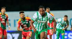 Alfredo Morelos, delantero de buena campaña con Atlético Nacional en la temporada 2025. FOTO CAMILO SUÁREZ