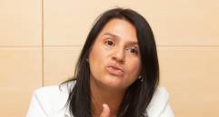 La senadora Paola Holguín renunció a su curul y al Centro Democrático. FOTO: Esneyder Gutiérrez Cardona